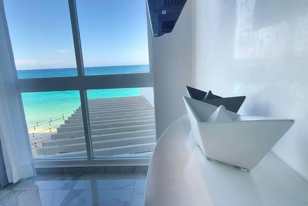 Arena Y Mar, Nuevo Apartamento Frente Al Mar Cancun Mexico